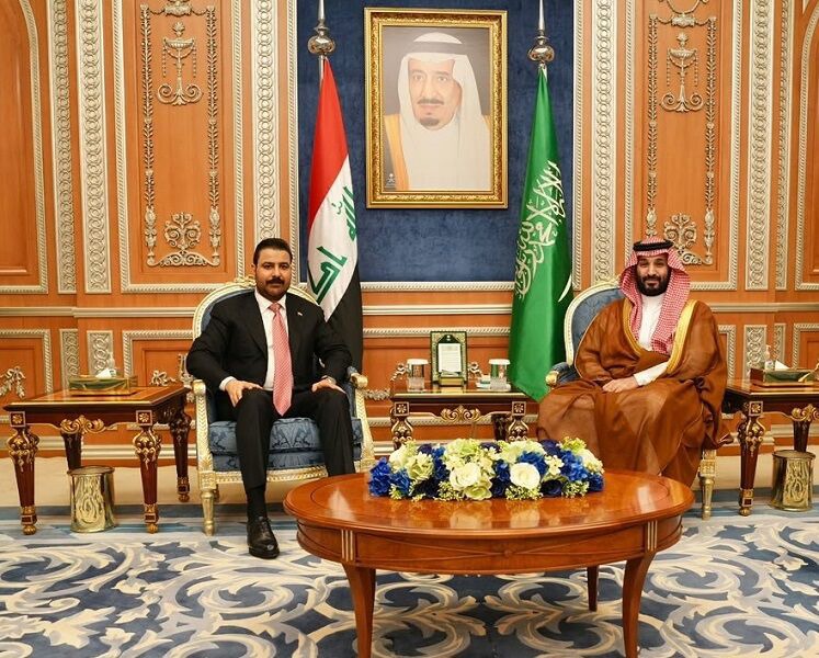 نخست‌وزیر عراق با بن سلمان دیدار کرد