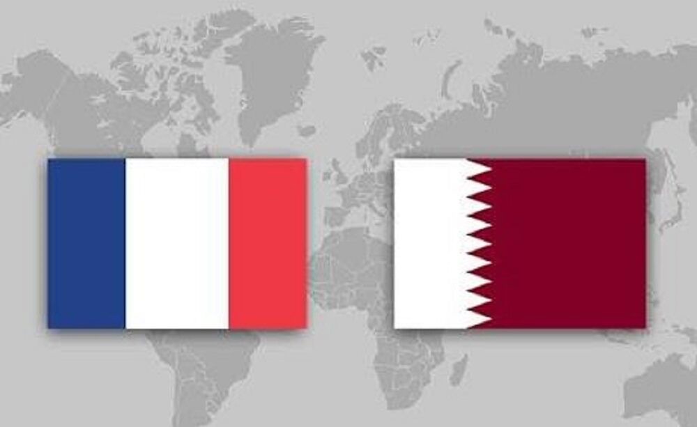 تاکید قطر و فرانسه بر کاهش تنش‌ها در منطقه