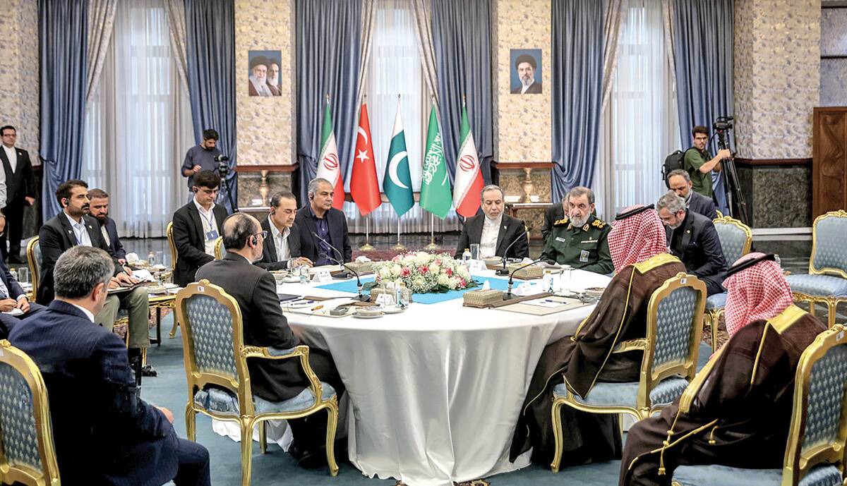 پیام نشست چهارجانبه تهران